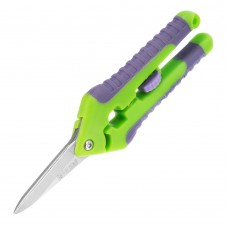 Секатор цветочный, 160 мм, для бонсай и топиария, двухкомпонентные рукоятки, Palisad (60499)