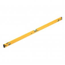 Уровень алюминиевый, магнит, фрезерованный, 3 глазка (1 зеркал.) 0,5 мм/м, 1200 мм Denzel (33694)