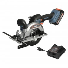 Дисковая пила, 140 мм, 1х4Ач, ЗУ, коробка X2 20В