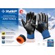 Перчатки двухслойные из акрила и нейлона, нитриловый облив, утеплённые L-XL ЗУБР АРКТИКА Профессионал 11469-XL