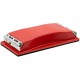 Держатель д/нажд.бум. пластиковый с мет.прижимом, красный 210х105 мм (39715)