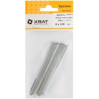 Дюбель-гвоздь полипропиленовый 8 х 100 (фасовка 2 шт.) (24500-2)