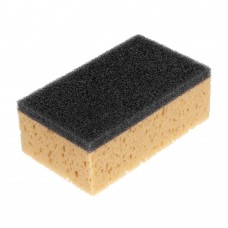Губка крупнопористая комбинированная для удаления эпоксидной затирки 160х95х60 мм, Сибртех (86840)