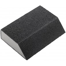 Губка шлифовальная угловая, алюминий-оксидная, 100х70х25 мм, средняя жесткость Р 360 (38376)