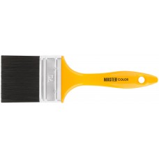 Кисть флейцевая, толщ. 16 мм, 70% ПБT/30% чёрн.натур. щетина, нерж. обжим, пласт.ручка, ширина 70 мм (30-0164)