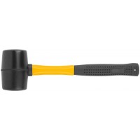 Киянка резиновая, фиберглассовая ручка 50 мм ( 340 гр )