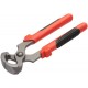 Клещи строительные Стандарт, пластиковые красно-черные ручки 180 мм