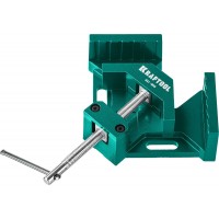 Мощная алюминиевая угловая струбцина AC-80, глубина зажима 70 мм KRAFTOOL 32202