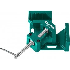 Мощная алюминиевая угловая струбцина AC-80, глубина зажима 70 мм KRAFTOOL 32202