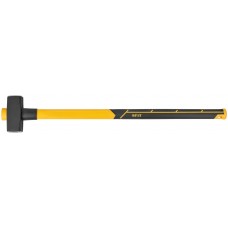 Кувалда кованая, фиберглассовая обратная усиленная ручка 900 мм, 4 кг