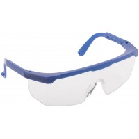 Очки защитные с регулируемыми дужками прозрачные (12222)