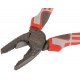 Плоскогубцы комбинированные Эталон, CrV сталь, ребра жесткости на губках, тефлоновое покрытие, 3К прорезиненные ручки 180 мм (50694)