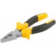 Плоскогубцы комбинированные Старт черно-желтые прорезиненные ручки, хром-никелевое покрытие 180 мм (49955)