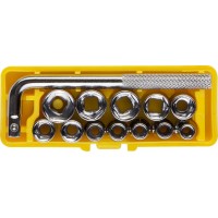 Набор торцовых головок с воротком 13 шт STAYER 2-26089-H13