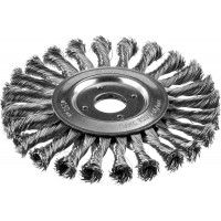 Щетка дисковая для УШМ 150 мм, стальная проволока 0.5 мм ЗУБР Профессионал 35190-150_z02