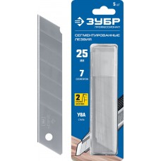 Лезвия сегментированные 25 мм, 5 шт ЗУБР Профессионал 09710-25-5