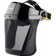 Щиток лицевой защитный экран 190 х 339 мм из мелкоячеистой сетки с храповиком Профессионал СЕКТОР-С ЗУБР 110851