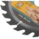 Диск пильный для циркулярных пил по дереву 140 х 20 х 24T + кольцо 20/16 мм (37651М)
