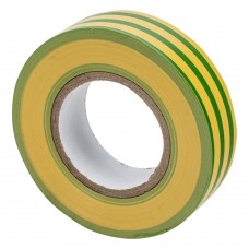 Изолента ПВХ, 19 мм х 20 м, желто-зеленая, 150 мкм Matrix (88783)