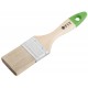 Кисть флейцевая Микс, смешанная натуральная и искусственная щетина, деревянная ручка 2 (50 мм) (01195)