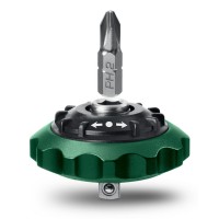 Трещотка реверсивная суперкомпактная для бит и головок SPACE Ratchet KRAFTOOL 25890