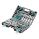Набор инструментов, 1/2, 1/4, CrV, пластиковый кейс 69 предметов Stels