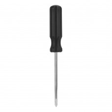 Отвертка PH2 х 100 мм, углеродистая сталь, черная пластиковая рукоятка Sparta