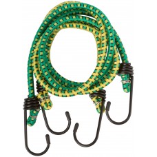 Ремни багажные резиновые, стальные крючки, 2 шт., 7х800 мм (64892)