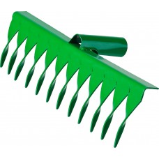 Грабли РОСТОК 312 x 72 мм, 12 витых зубцов, сталь, покрытие краска, без черенка 39600-12_z01
