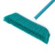 Щетка пластмассовая для подметания пола, 27 см, c черенком, 120 см, бирюзовая щетина, Home Palisad (935445)