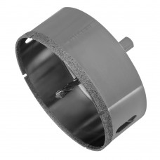 Сверло алмазное по керамограниту, 100 х 67 мм, трехгранный хвостовик Matrix (726883)