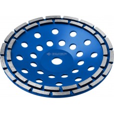 Чашка шлифовальная алмазная двухрядная d 230 мм ЗУБР Профессионал 33372-230_z01