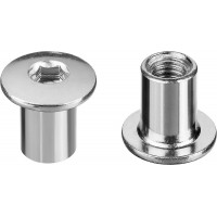 Гайка Эриксона с полукруглой головкой M6 x 12 мм, шест. 4 мм, цинк, 5 кг ЗУБР Профессионал 303760-4