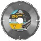 Диск пильный для циркулярных пил по алюминию и пластику 216 x 30 x 100T (37799М)