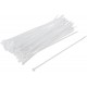 Хомуты нейлоновые для проводов, белые 100 шт., 4,8х250 мм (60255М)