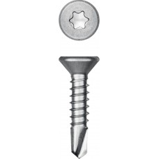 Саморез нержавеющий 16?3.5 мм DS-C А2 сверло потайная головка ТХ15 1000 шт KRAFTOOL 300932-35-016