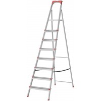 Лестница-стремянка стальная, 8 ступеней, вес 9,8 кг (65336)