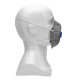 Полумаска фильтрующая формов,модельИсток,с угольным слоем,с клапаном выдоха, FFP1 NR, 10шт (892487)