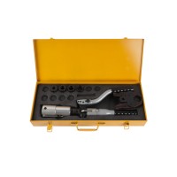 Пресс для обжима труб гидравлический; ручной; 15-32 мм; 3,2 т, ТЕХРИМ, 813010-4