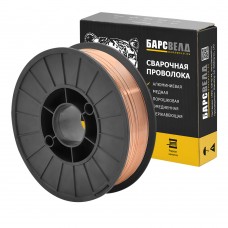 Проволока омеднен. БАРСВЕЛД ER-70S-6 ф 0,6 мм (ER70S60605)