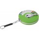 Рулетка, фибергласовая лента, зеленый пластиковый корпус 20 м