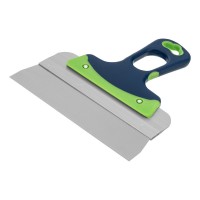 Шпатель фасадный, нержавеющая сталь, 200 мм, двухкомпонентная ручка Сибртех (85573)