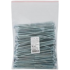 Шурупы оцинкованные, универсальные 6 х 140 100 шт Фасовка (20840-0)