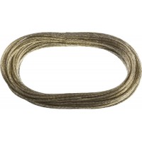 Трос хозяйственный 20 м, d 3 мм, стальной, в полимерной оболочке STAYER 50145-3