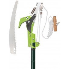 Сучкорез штанговый, лезвие 30 мм + пила 330 мм с телескопической стальной ручкой 1200-2400 мм (77151)