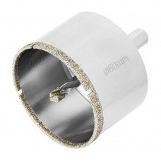 Сверло алмазное по керамограниту, 60 х 67 мм, трехгранный хвостовик Matrix (726603)