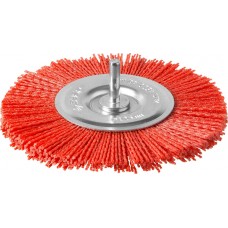 Щетка дисковая для дрели 125 мм, нейлоновая проволока ЗУБР Профессионал 35161-125_z02