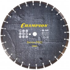 Диск алмазный CHAMPION бетон PRO 400/25,4/12 Concrete Crunch (железобетон, старый бетон) (C1601)