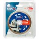 Диск алмазный сплошной по керамограниту, керамике KRUGO MASTER 115х1.1х22.23х8 mm 81011150226