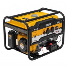Генератор бензиновый PS-33E, 3.3 кВт, 230В, 15 л, электростартер Denzel (94537)